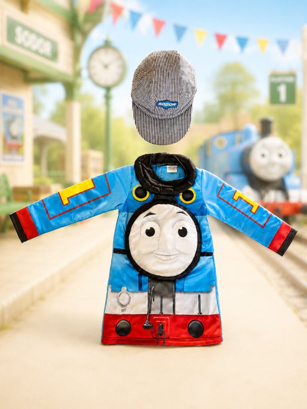 Friends Thomas the Tank Engine Toddler Halloween Costume Size 3-4